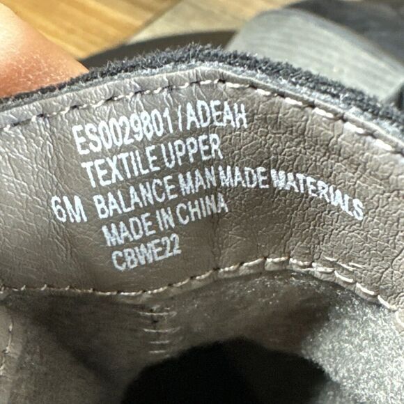 Eurosoft Womens Size 6 M Adeah Ruched Ankle Bootie Luggage Black - Picture 10 of 10